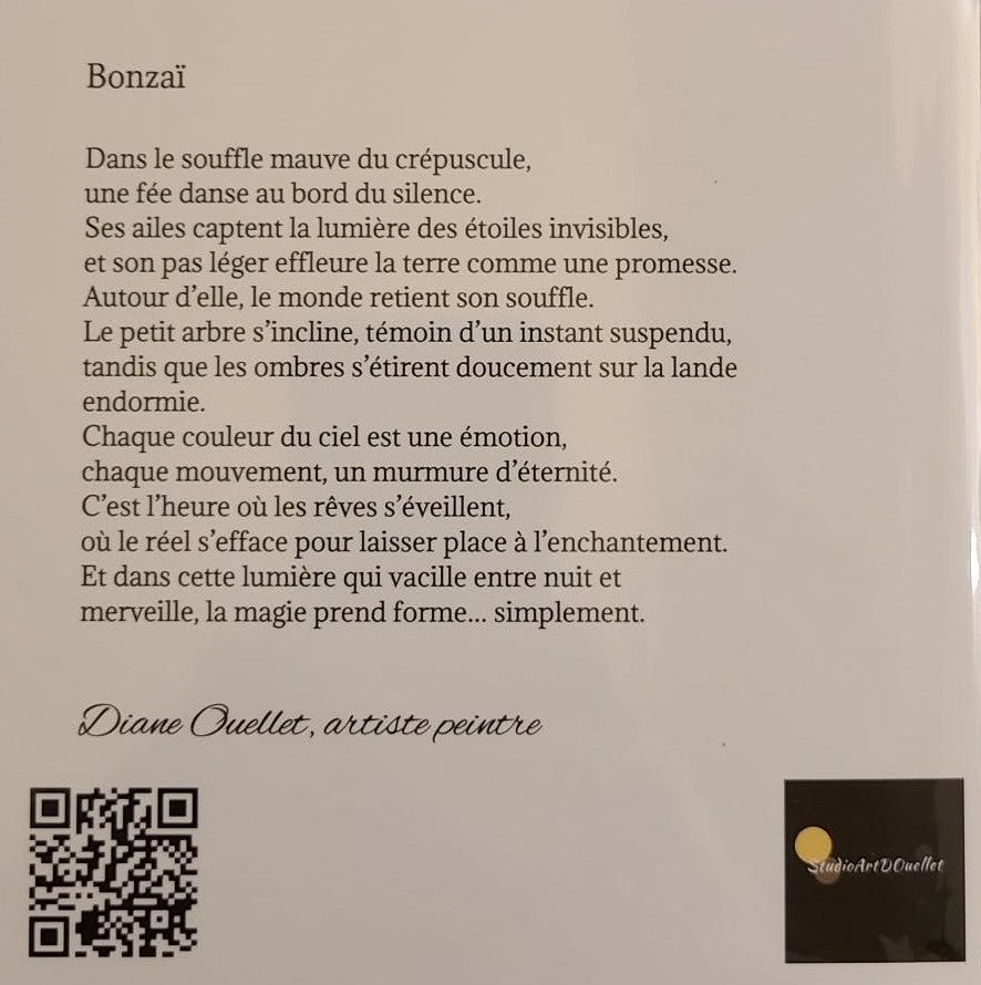 CARTE DE SOUHAITS - BONZAÏ