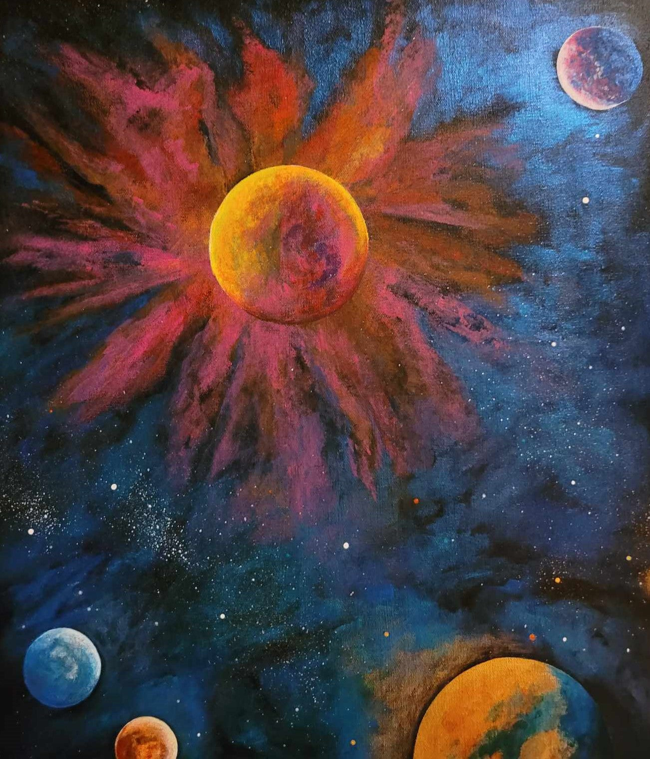 GALAXIE CHATOYANTE