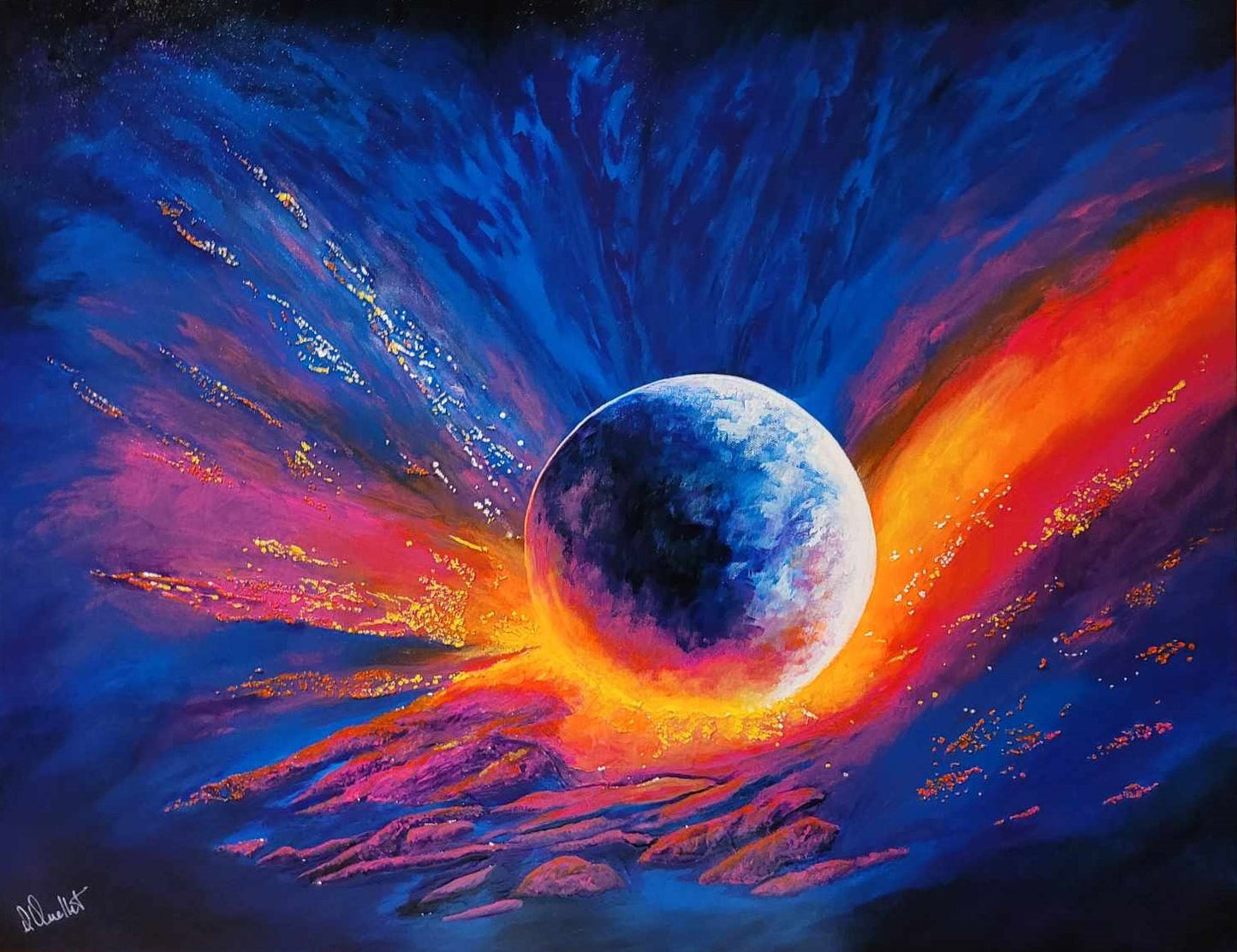 GALAXIE FLAMBOYANTE