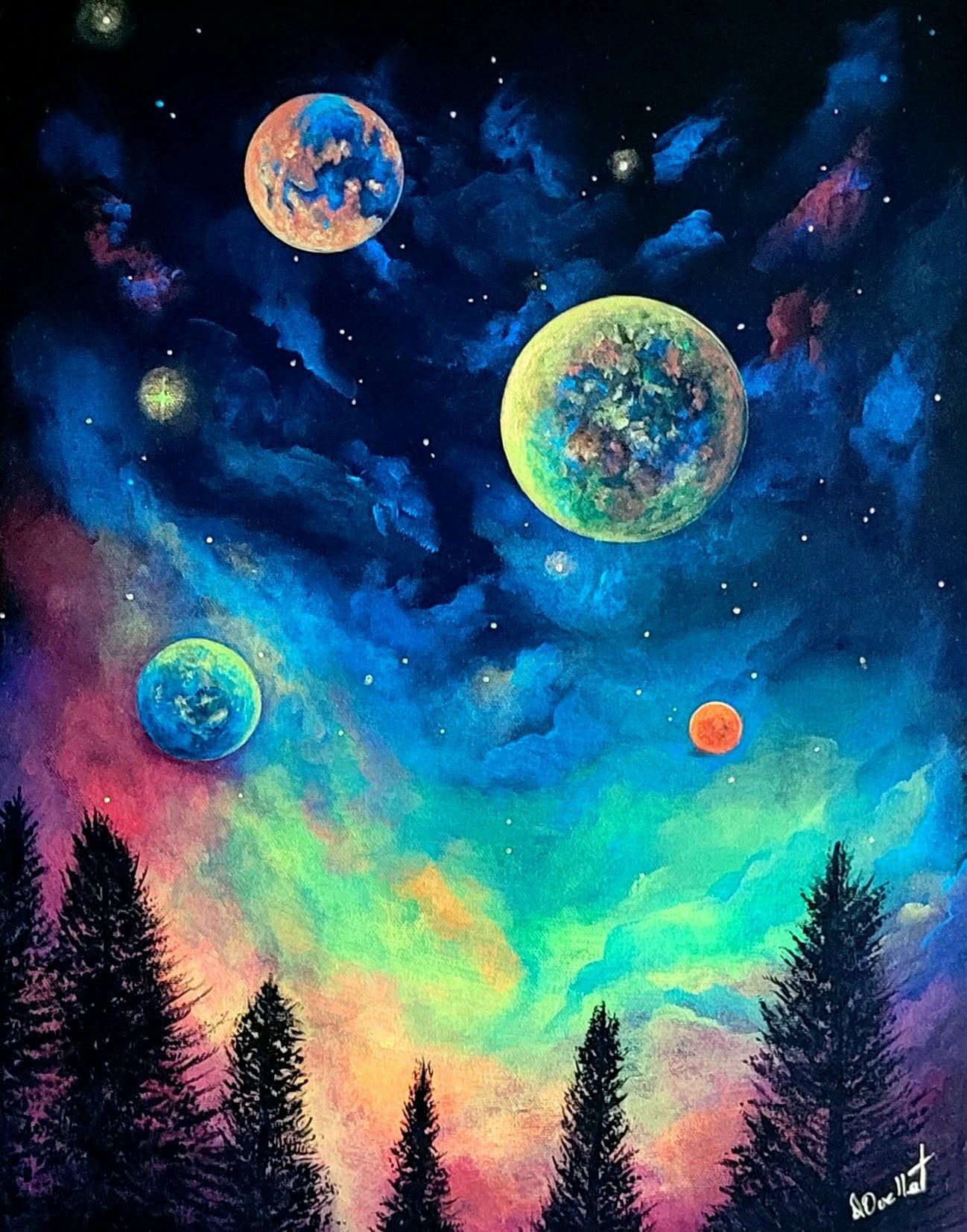 GALAXIE ENTRE CIEL ET TERRE