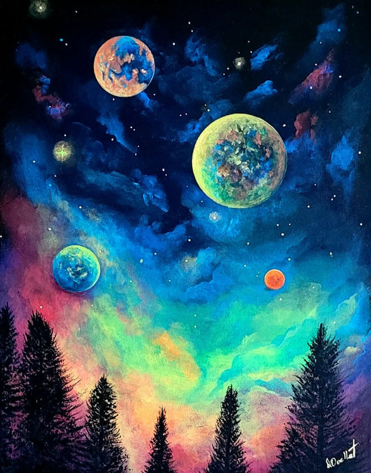 GALAXIE ENTRE CIEL ET TERRE