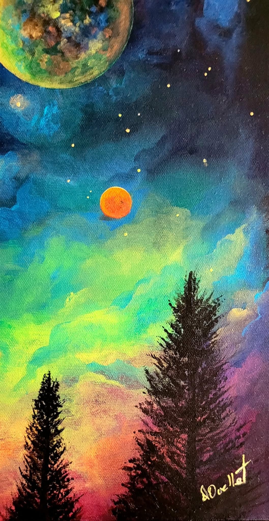GALAXIE ENTRE CIEL ET TERRE