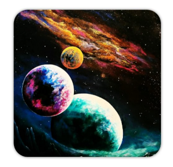 SOUS-VERRES - GALAXIE FÉERIQUE